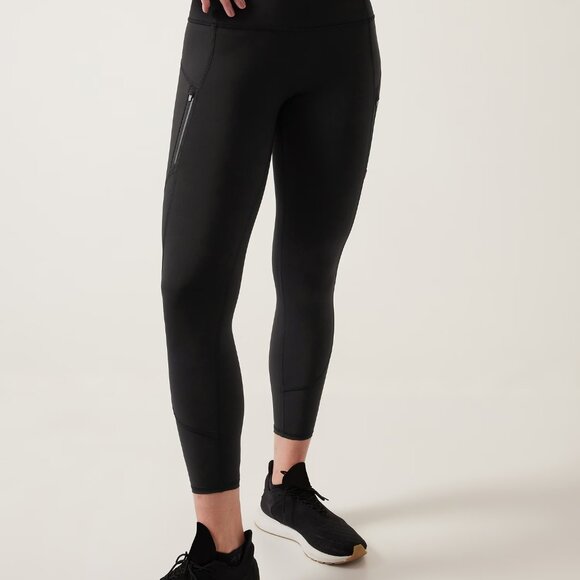 Athleta rainier brushed 7/8 leggings - Picture 1 of 6
